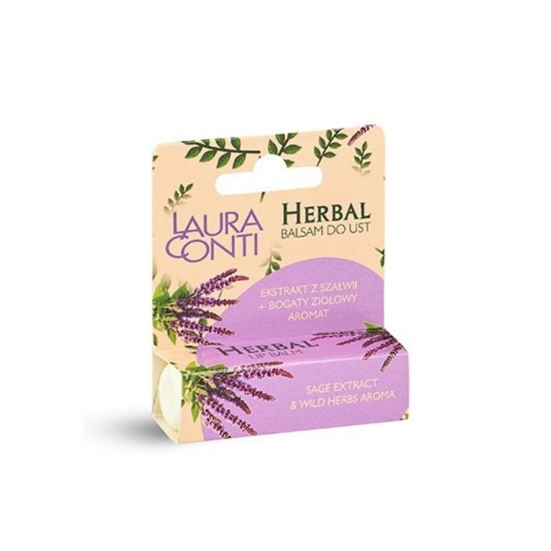 Ziołowy balsam do ust SZAŁWIA